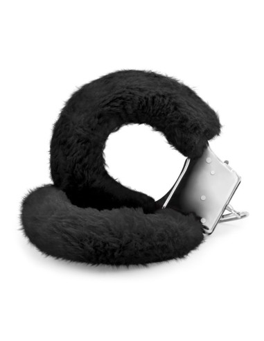 POLSINI IN PELUCHE LOVE CUFFS NERI CRUSH