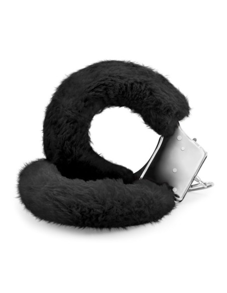 POLSINI IN PELUCHE LOVE CUFFS NERI CRUSH