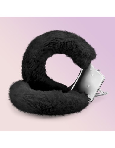POLSINI IN PELUCHE LOVE CUFFS NERI CRUSH