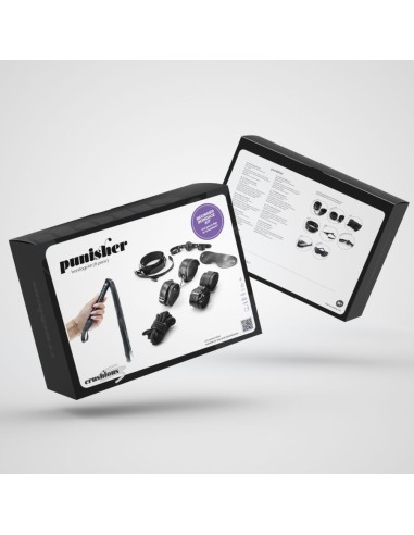 KIT BONDAGE PUNISHER CON 8 PEZZI CRUSHIO