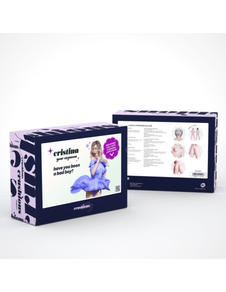 CRISTINA LA MATRIGNA BAMBOLA GONFIABILE