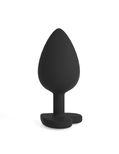 CUORE PLUG ANALE MEDIO CON 4 GIOIELLI
