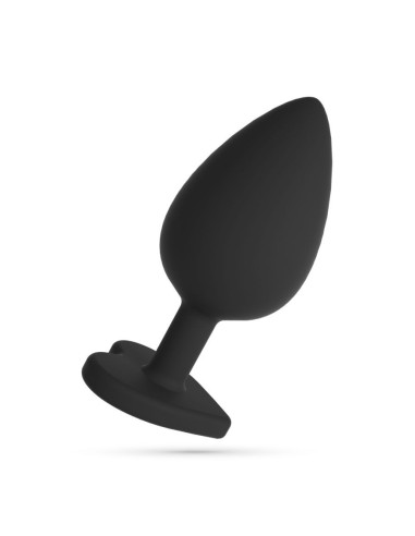 CUORE PLUG ANALE MEDIO CON 4 GIOIELLI