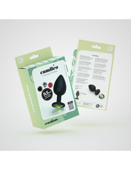 CAMILEO PLUG ANALE GRANDE CON 4 GIOIELLI