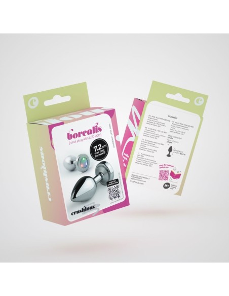 BOREALIS PLUG ANALE PICCOLO CON LED