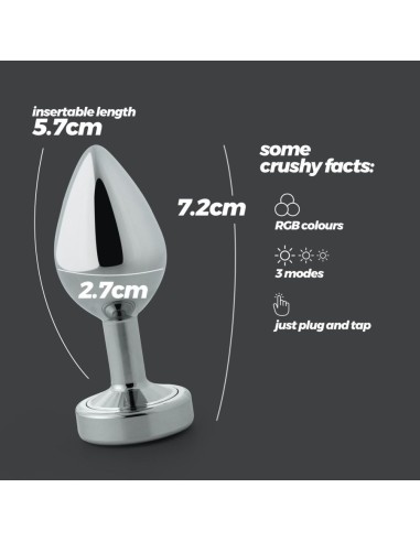 BOREALIS PLUG ANALE PICCOLO CON LED