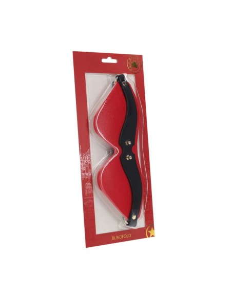 Milan Collection - Blindfold - Black/Red