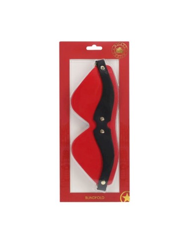 Milan Collection - Blindfold - Black/Red