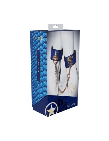 Florence Collection - Leg Cuffs - Blue