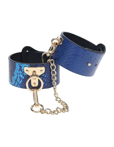Florence Collection - Leg Cuffs - Blue