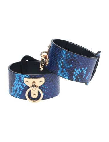 Florence Collection - Leg Cuffs - Blue