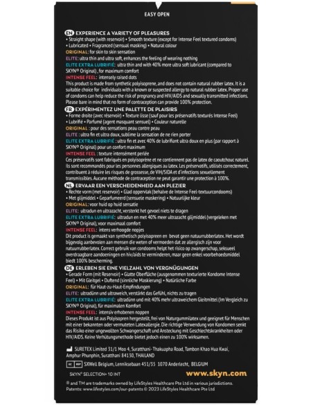 SKYN Selection+ 10 pieces