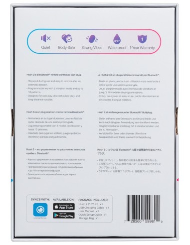 Hush 2 (1.75) - Butt Plug