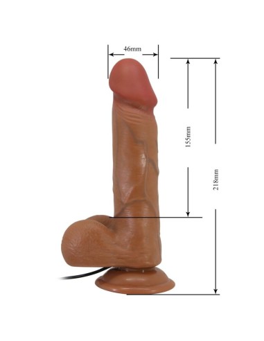 Beautiful Bahamut 8,5 " Vibrating Dildo