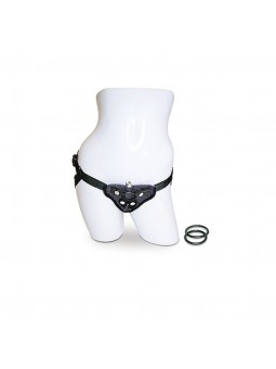 Vibrating Harness - Black