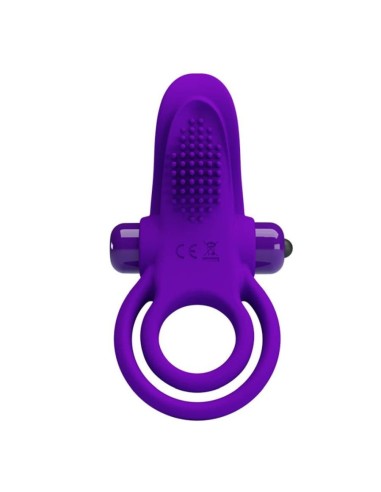 Pretty Love Vibrant Penis Ring Purple
