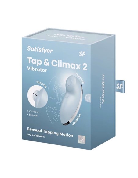 SATISFYER Tap & Climax 2 -Blue