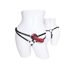 Menage a Trois Harness with Dildo acquista online su Porky's Store
