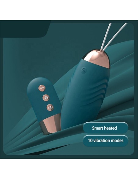 07 MASSAGE VIBRATOR -EGG GREEN