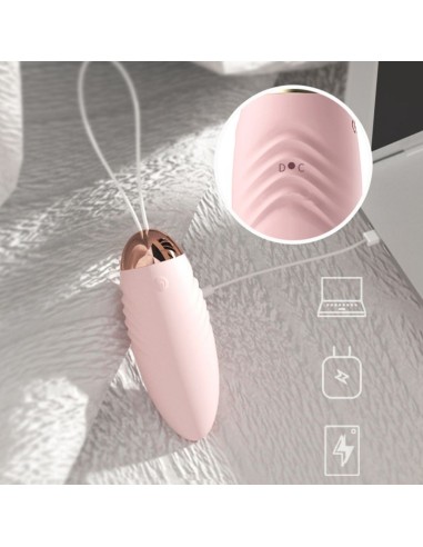 07 MASSAGE VIBRATOR -EGG PINK