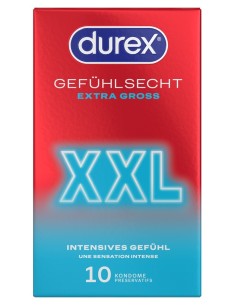 Durex Gefühlsecht Extra Groß10 2