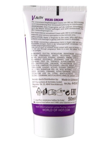 V-Activ Vulva Cream CBD 50 ml