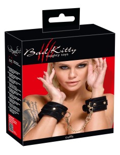 BK Handcuffs Velvet black 2