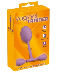 Vaginal trainer with bouncing 2