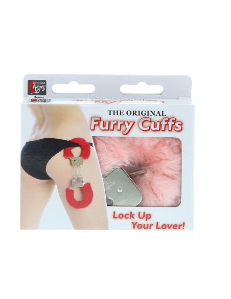 DREAM TOYS HANDCUFFS WITH PLUSH PINK acquista online su Porky's Store