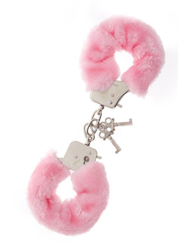 DREAM TOYS HANDCUFFS WITH PLUSH PINK acquista online su Porky's Store