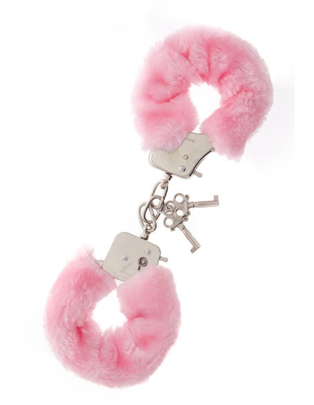 DREAM TOYS HANDCUFFS WITH PLUSH PINK acquista online su Porky's Store