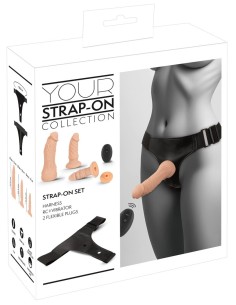 Strap-On Set RC Vibe 2 Dildos 2