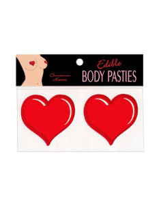 EDIBLE BODY PASTIES HEARTS acquista online su Porky's Store