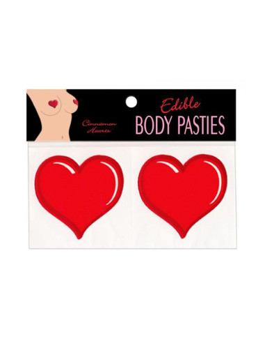 EDIBLE BODY PASTIES HEARTS acquista online su Porky's Store