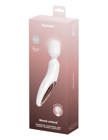 SATISFYER WAND-ERLAND WHITE ROSEGOLD
