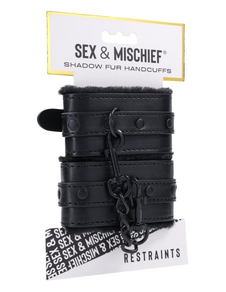 SPORTSHEETS SHADOW FUR HANDCUFFS