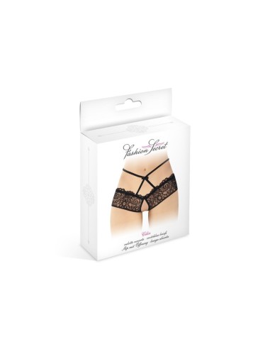 CULOTTE OUVERTE CELIA NOIR T.U
