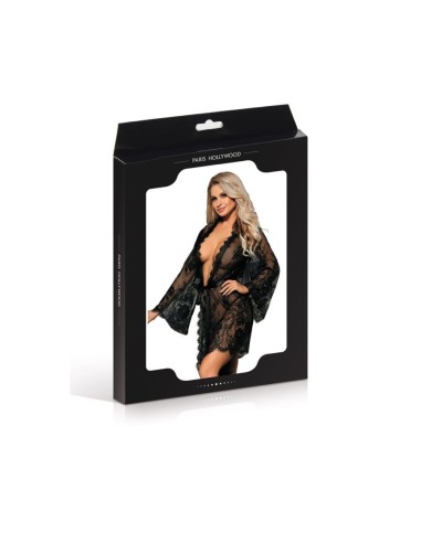 DESHABILLE 3 PCS R80528 NOIR T.U.