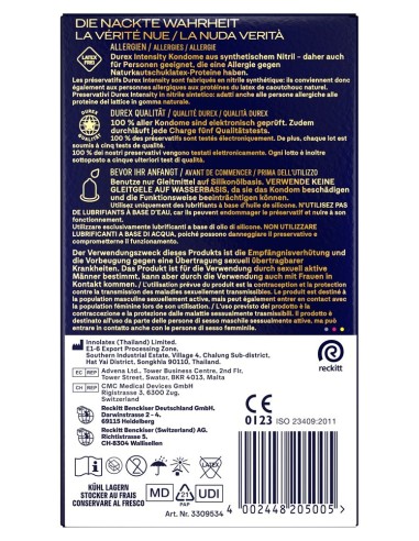 Durex Intensity Extra Large x8