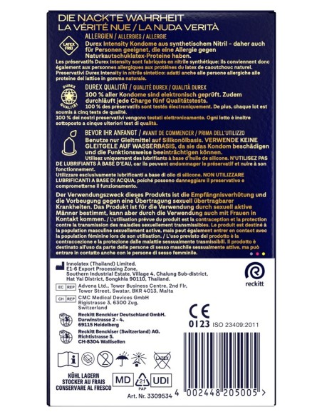 Durex Intensity Extra Large x8