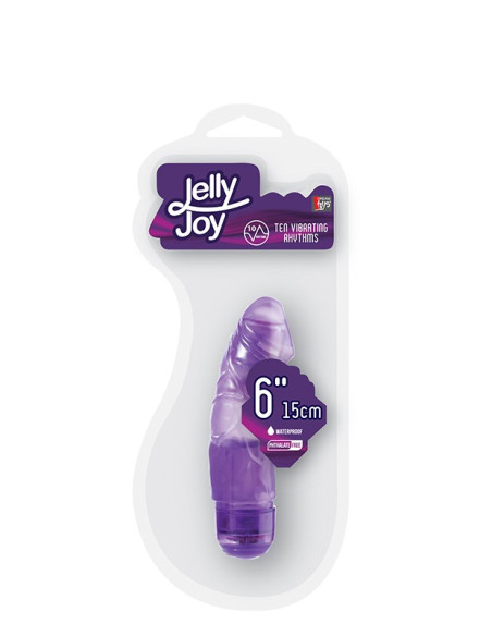 JELLY JOY 6INCH 10 RHYTHMS - PURPLE acquista online su Porky's Store