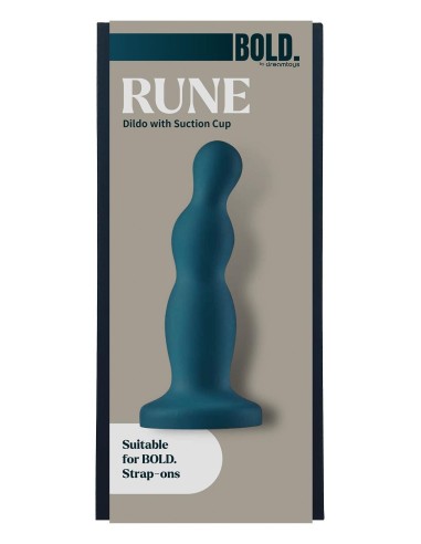 BOLD. RUNE  DILDO WITH SUCTION CUP RUNE