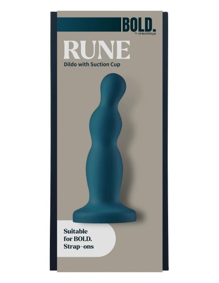 BOLD. RUNE  DILDO WITH SUCTION CUP RUNE