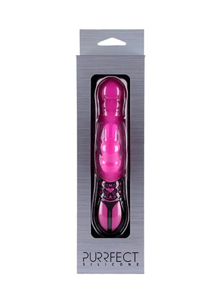PURRFECT SILICONE 10FUNCT. DUO VIBE PINK acquista online su Porky's Store