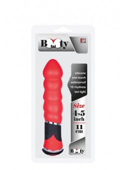 BOOTYFUL RIBBED VIBE RED