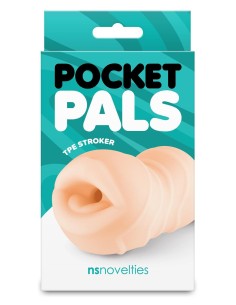POCKET PALS MOUTH STROKER FLESH 2