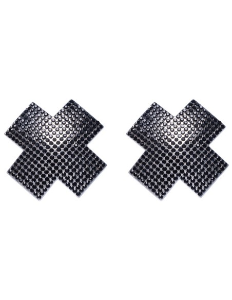 Nipple Jewellery cross black