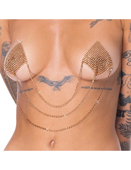 Nipple Jewellery gold