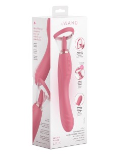 LE WAND LICK 3-1 DOUBLE ENDED VIBE WITH 2