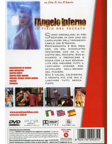 L'ANGELO DELL'INFERNO DVD